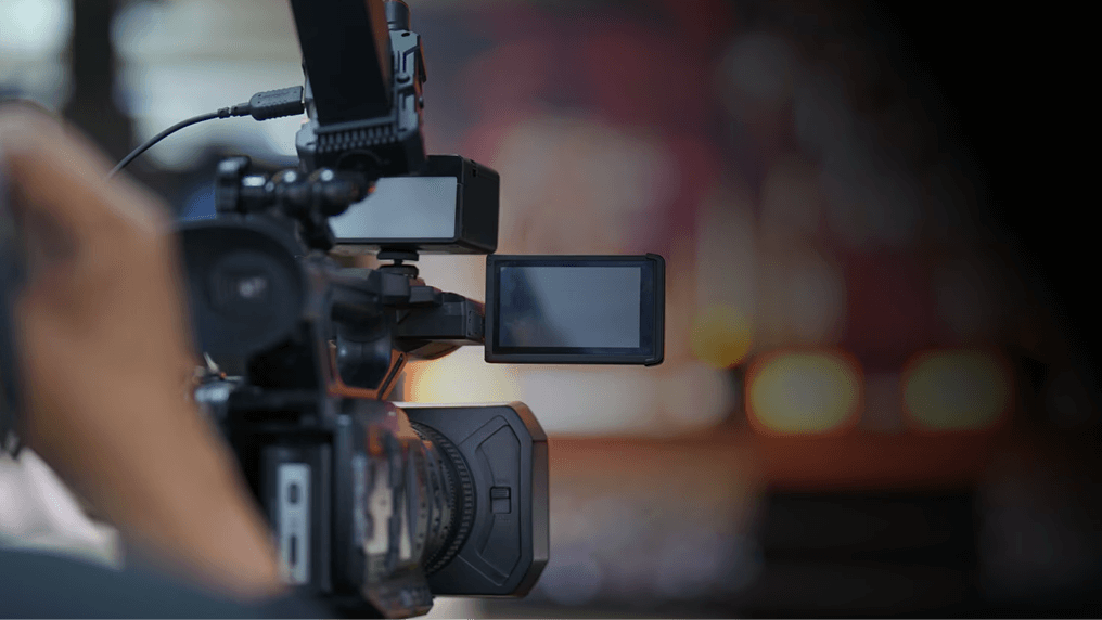 A recording video camera