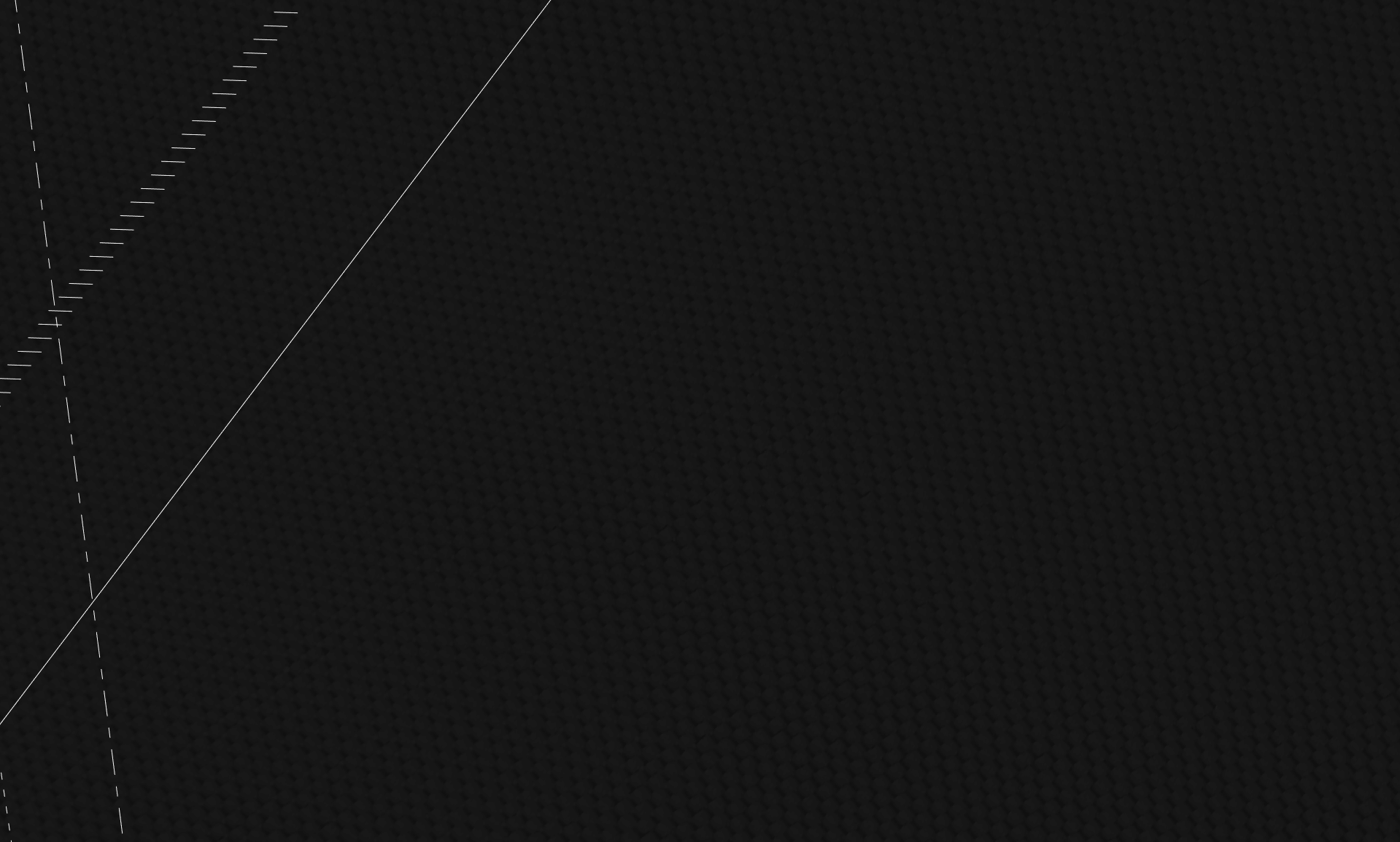 Pattern on black background