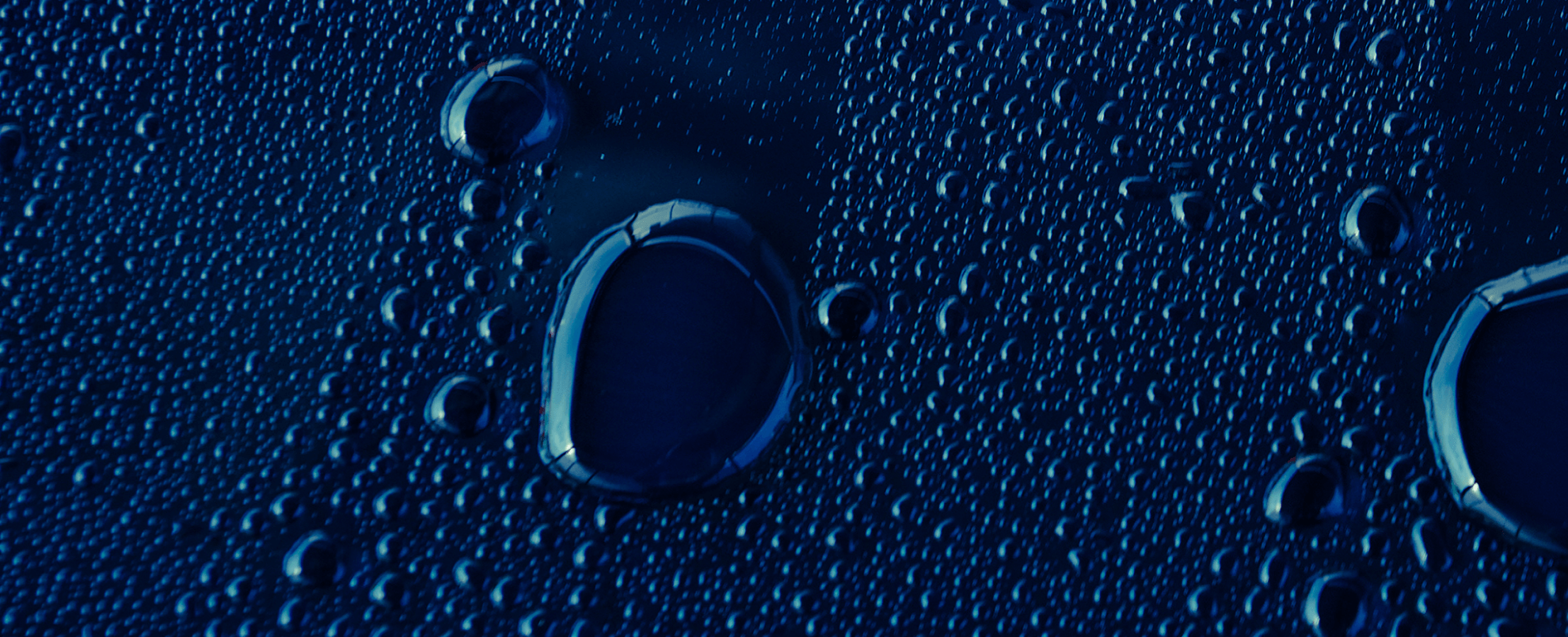 Water droplets