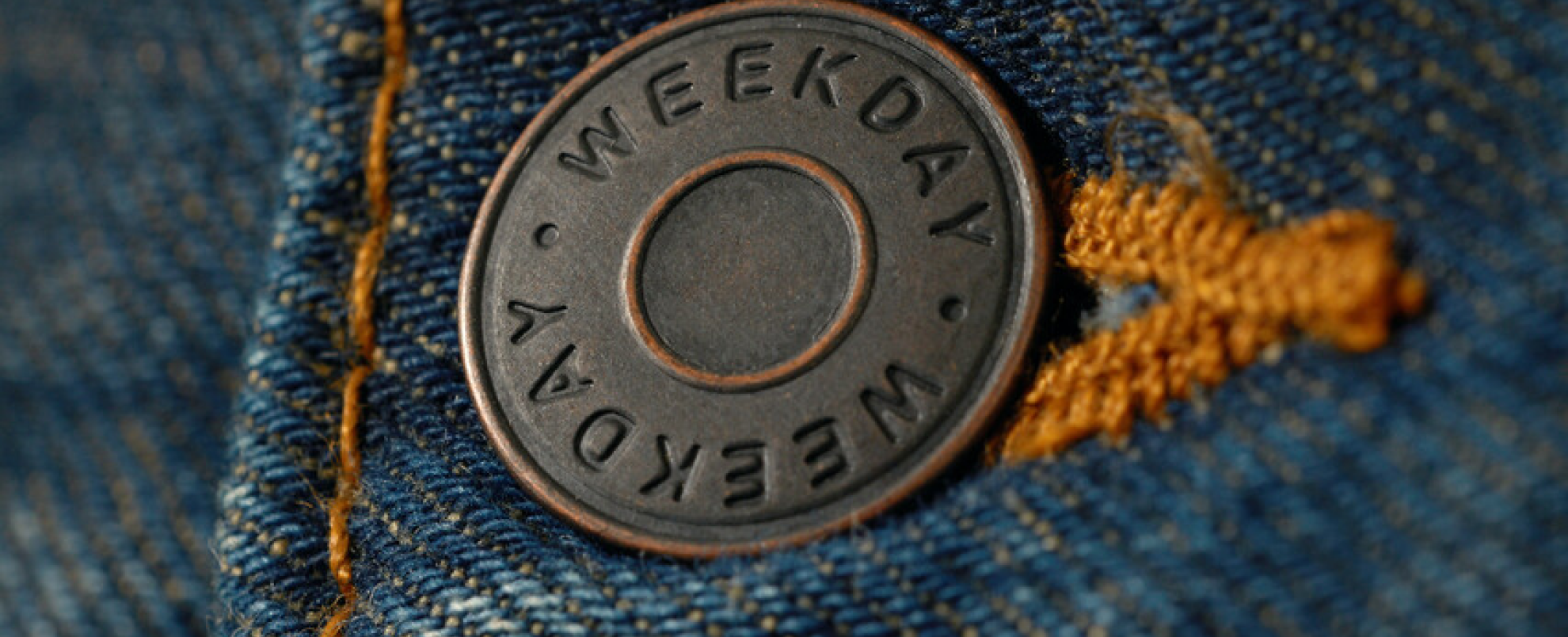 weekday jean button