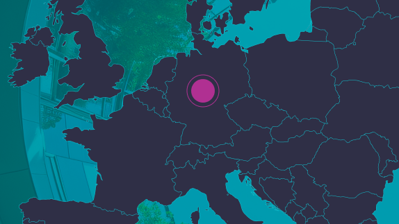 HafenCity on European map
