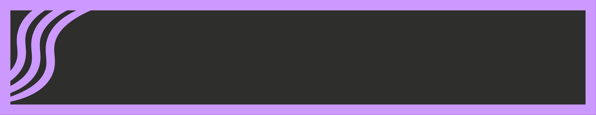 Plain black image with a purple border.
