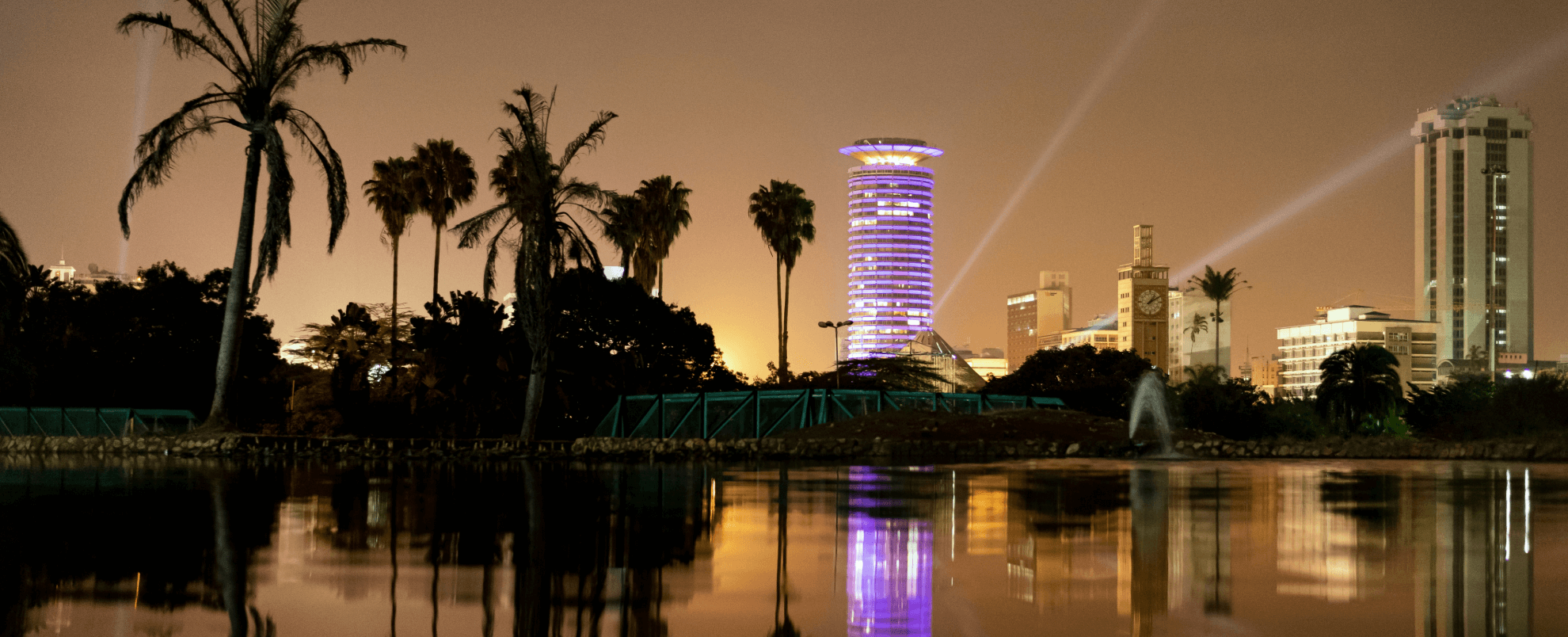 Nairobi at night