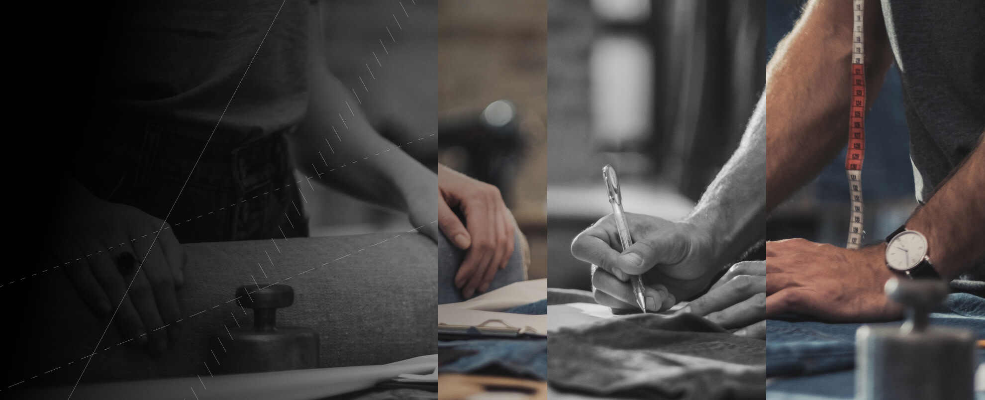People creating clothing