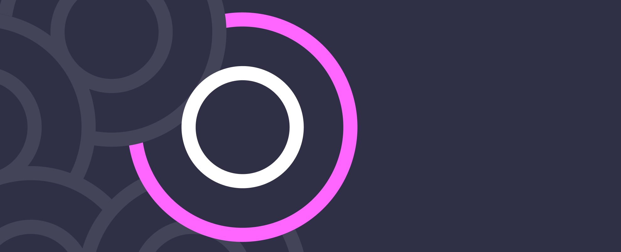 Coloured circles on core grey background