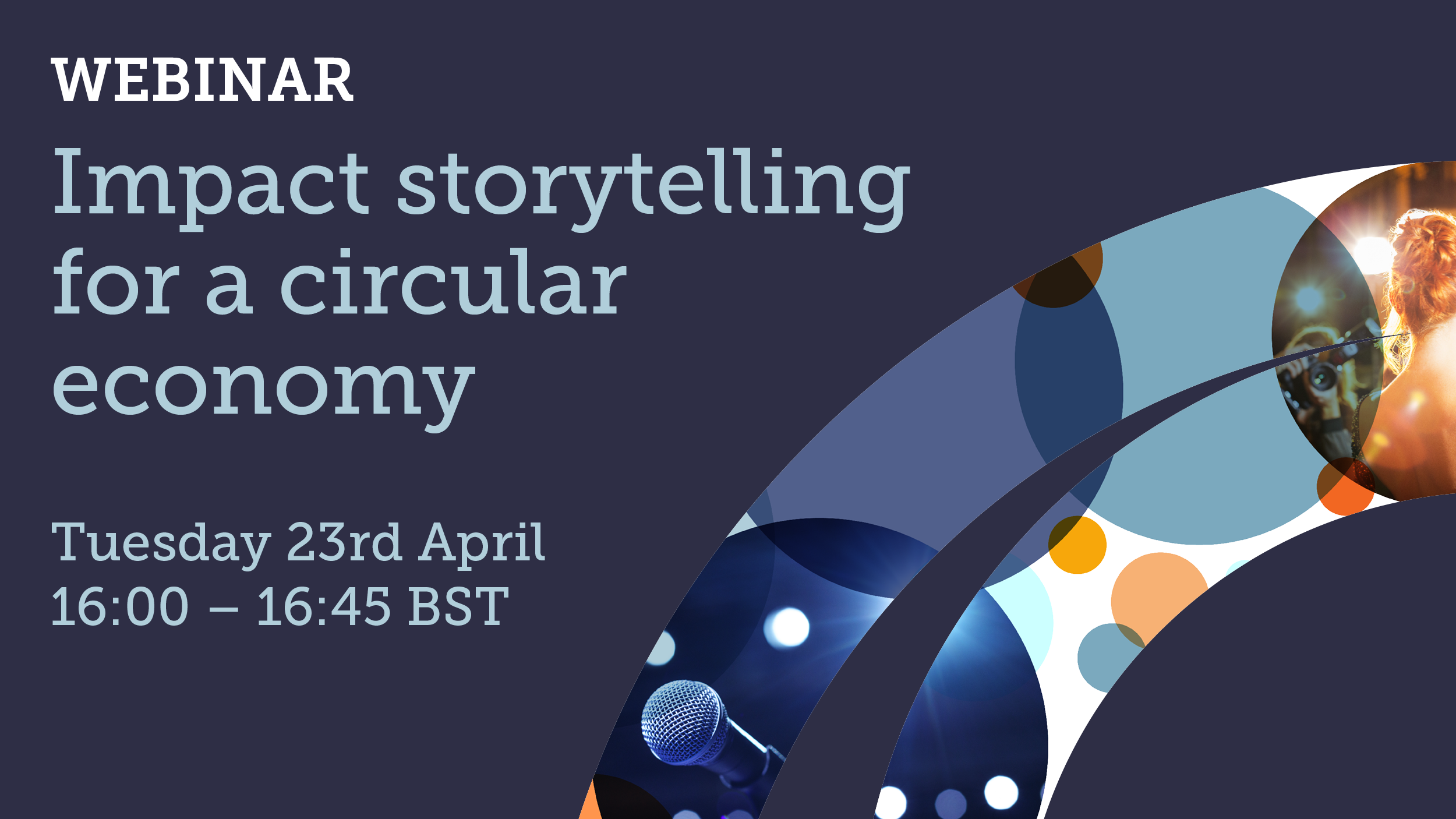 Webinar: Impact storytelling for a circular economy