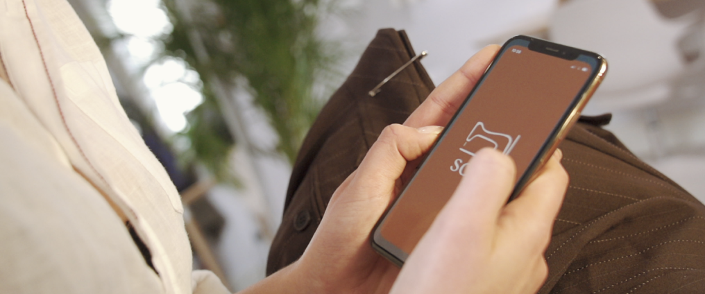 Person using their phone