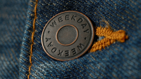 weekday jean button