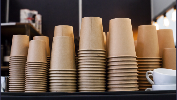 cardboard cups