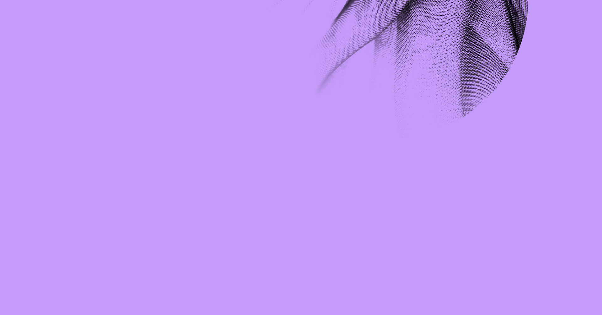 Black material fading into purple background