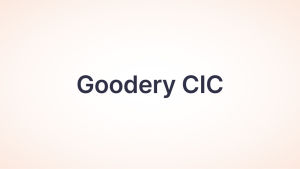 Goodery CIC logo