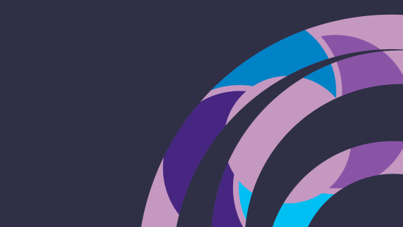 Coloured circle banner