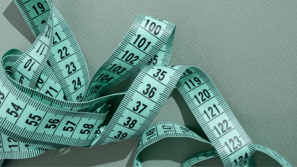 Clear section between water drops