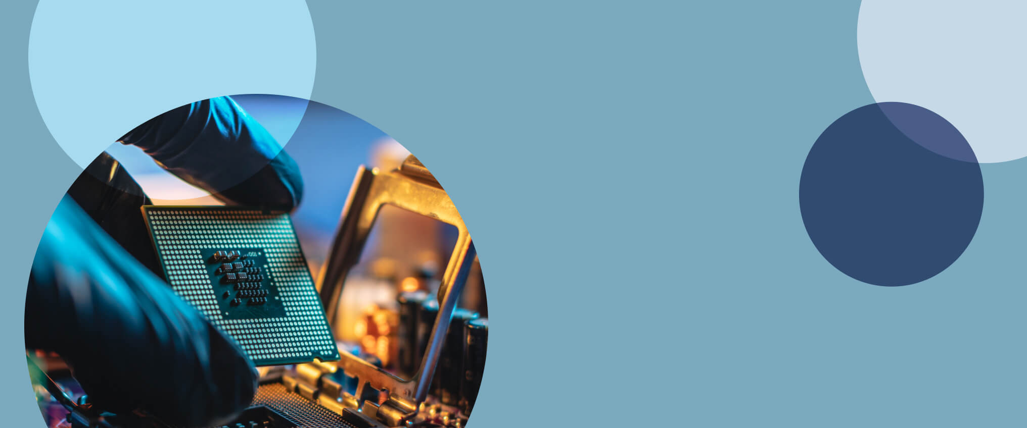 Abstract pattern with photo