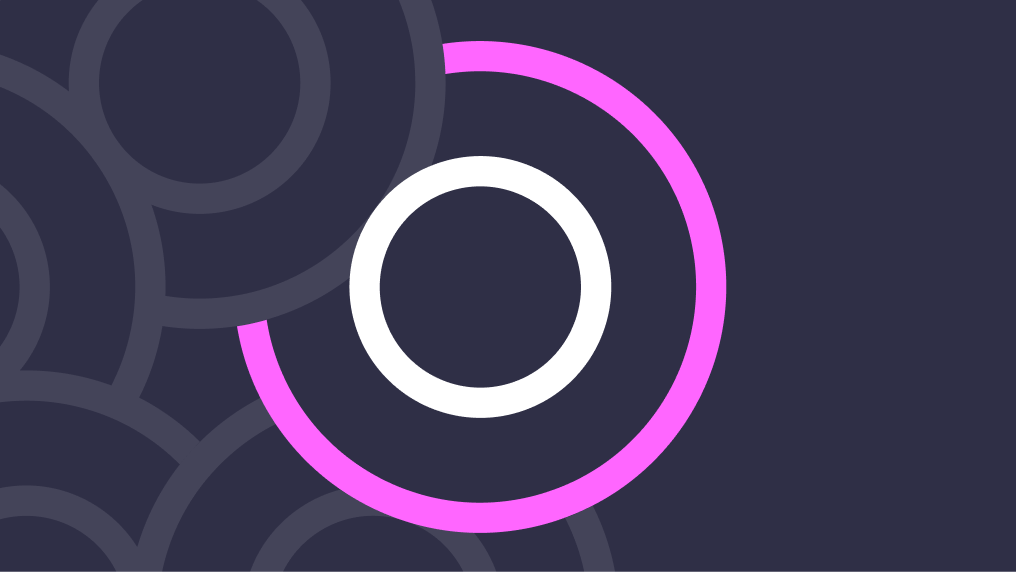 Pink circle on core grey background