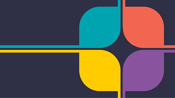 The cover of a marketing playbook titled 'Marketing Playbook for Sustainable Practices.' The cover features a dark navy background, with adverse colours shaped as a square.