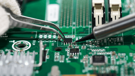 Inside of an electronic device