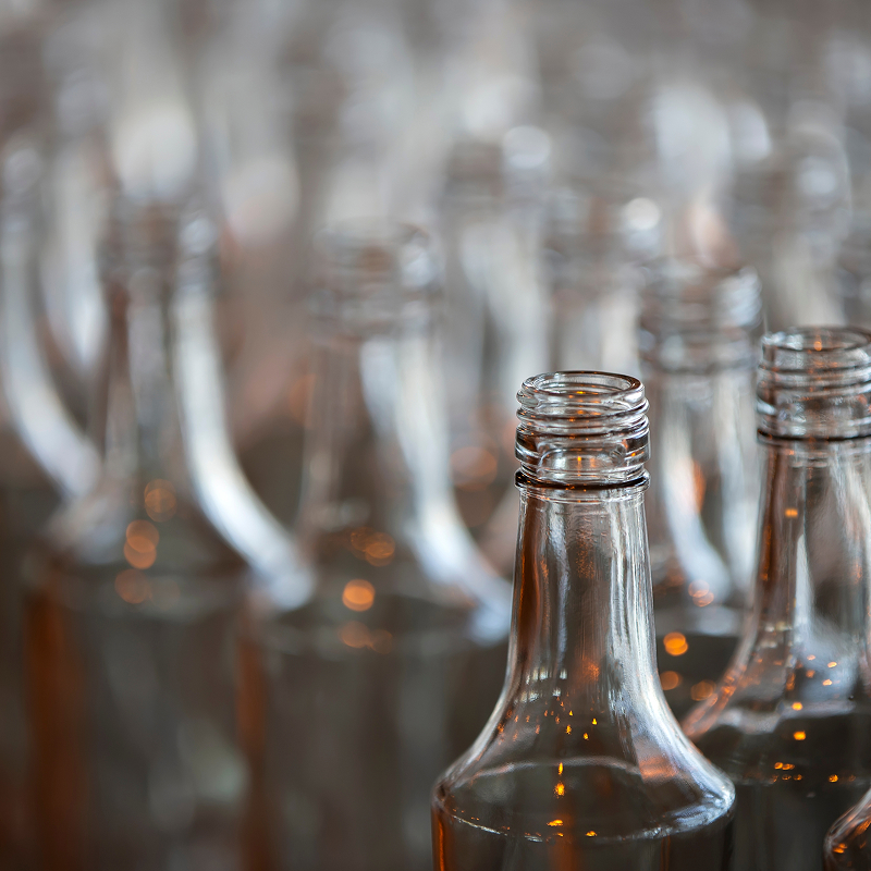 Glass bottles