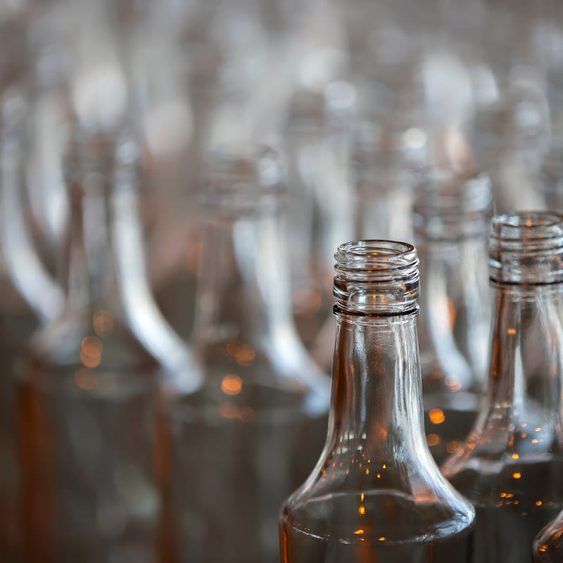 Glass bottles