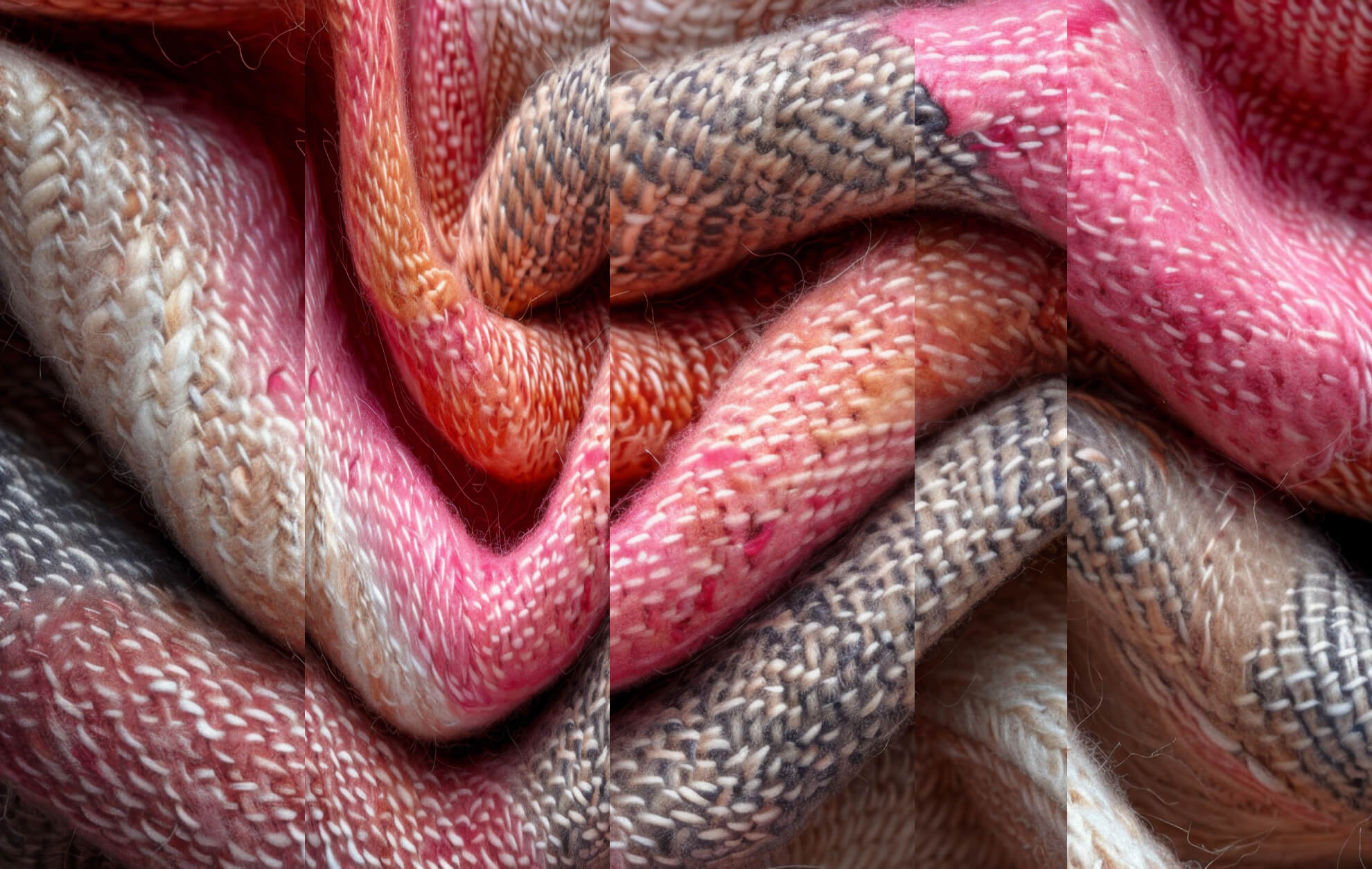 Coloured textile cloth