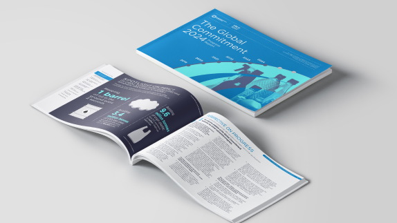 The Global Commitment 2024 Progress Report cover