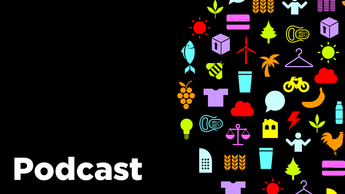 Black background with multiple multi-coloured icons 