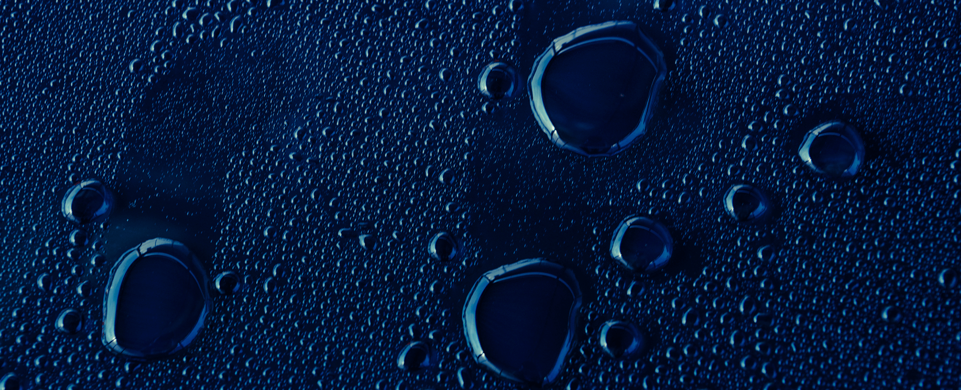 Water droplets