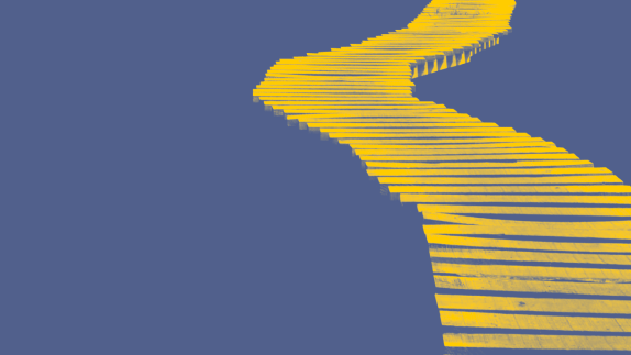 Abstract image of a road