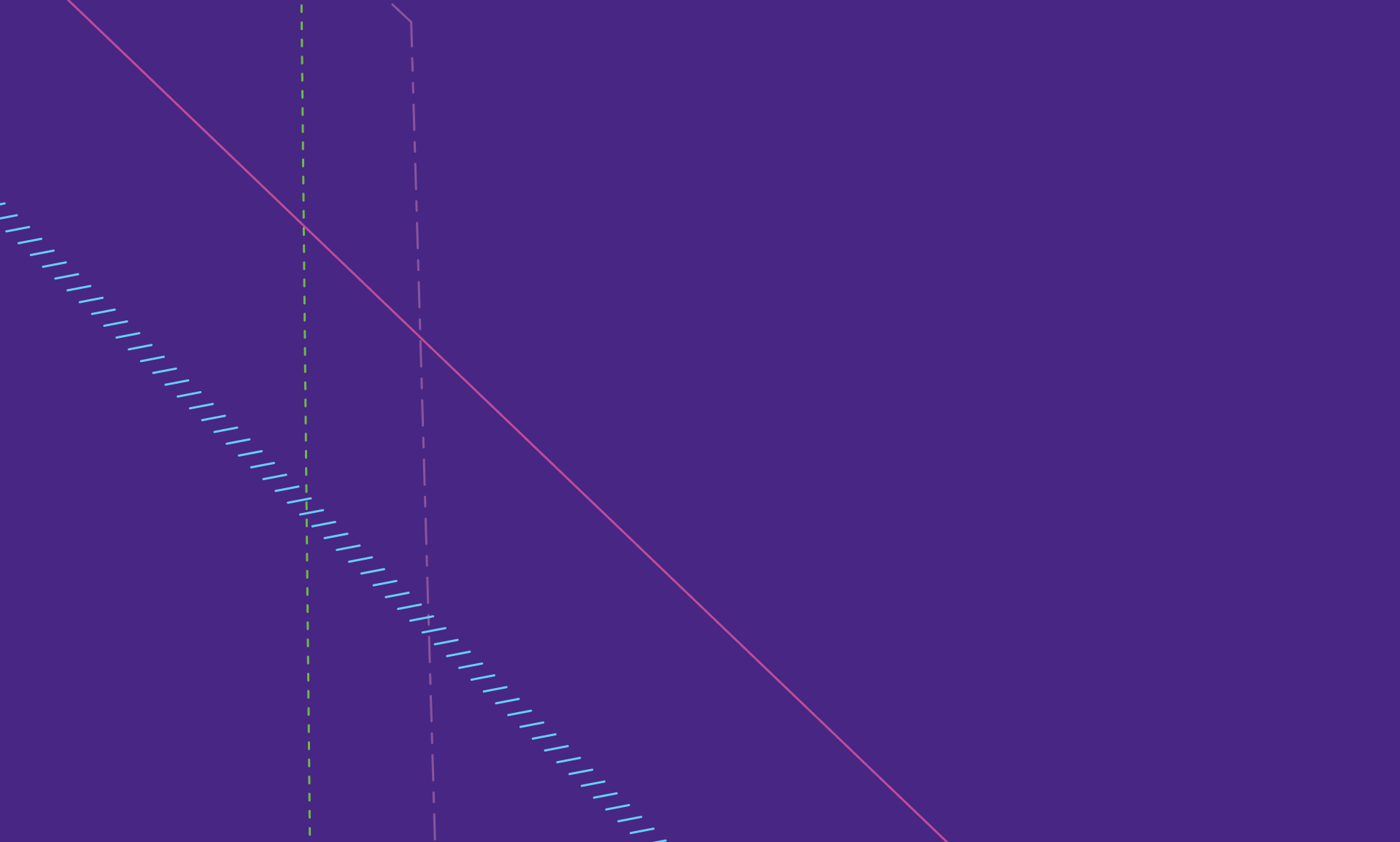 Pattern on purple background