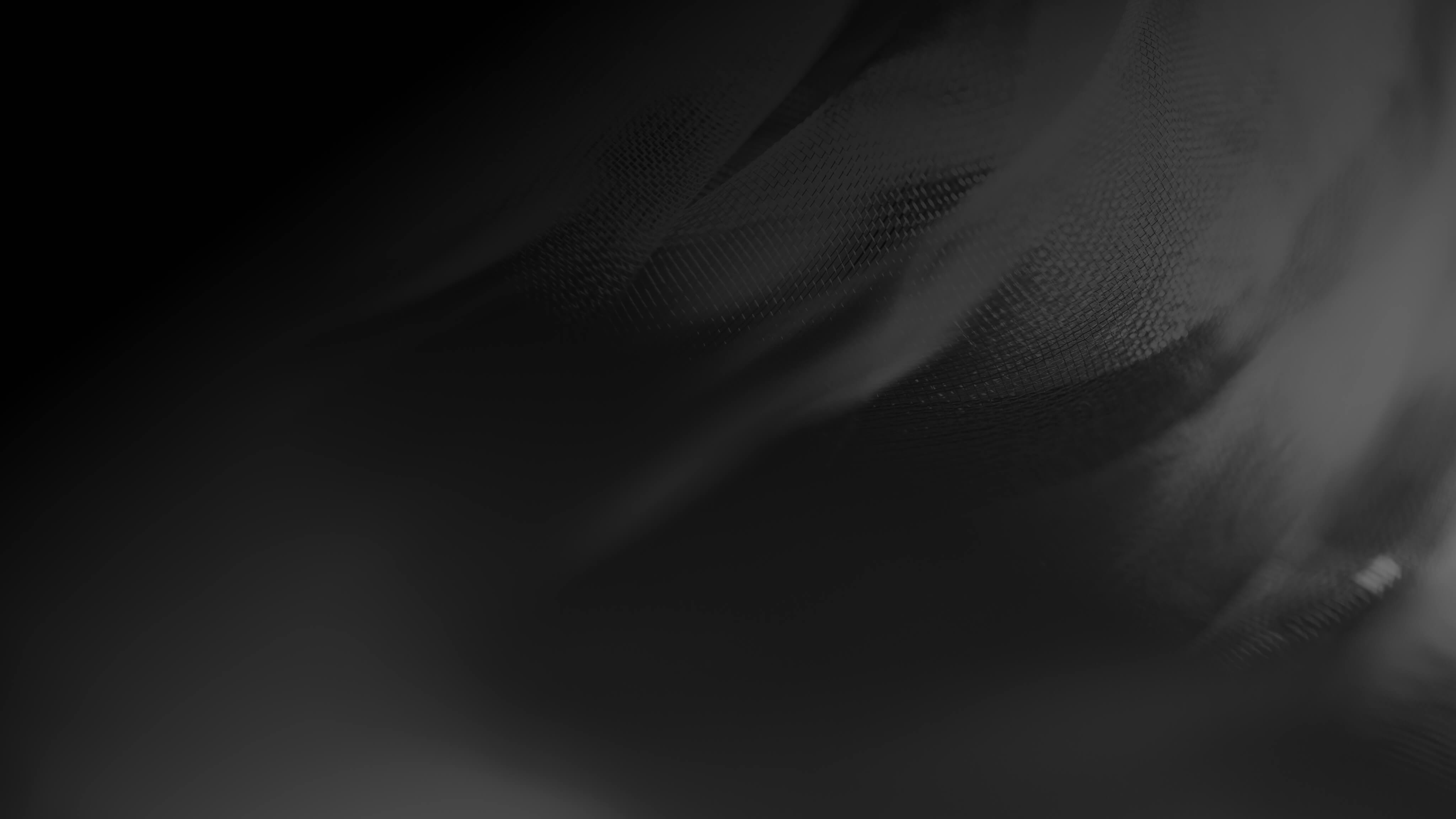 Cloth pattern on black background