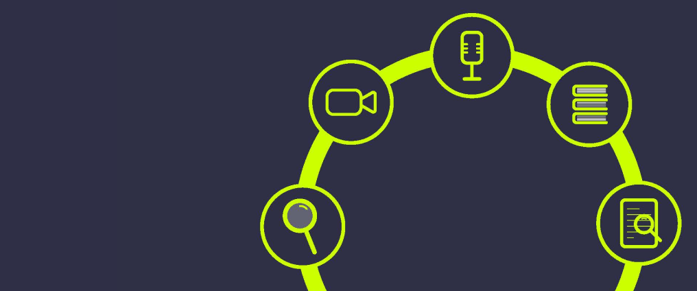 Illustrations representing different resources