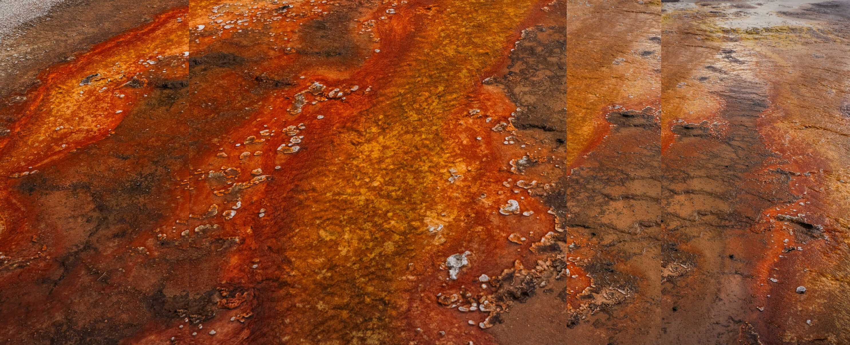 Close up of minerals