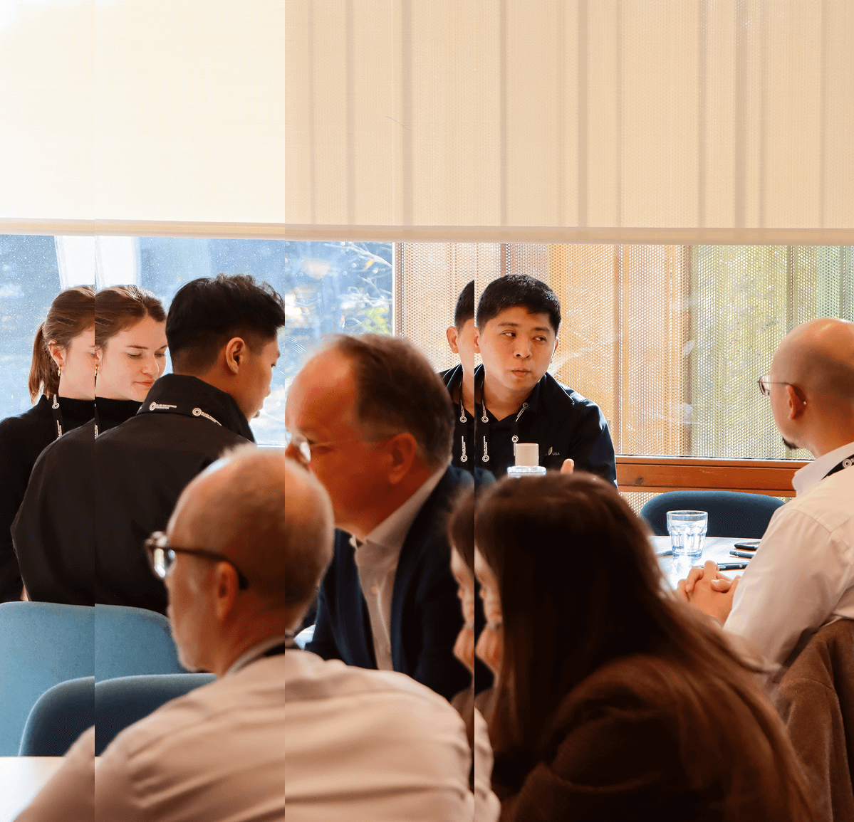 People at a workshop