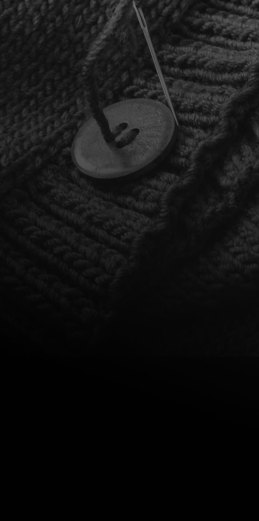 Button being fixed on a jumper