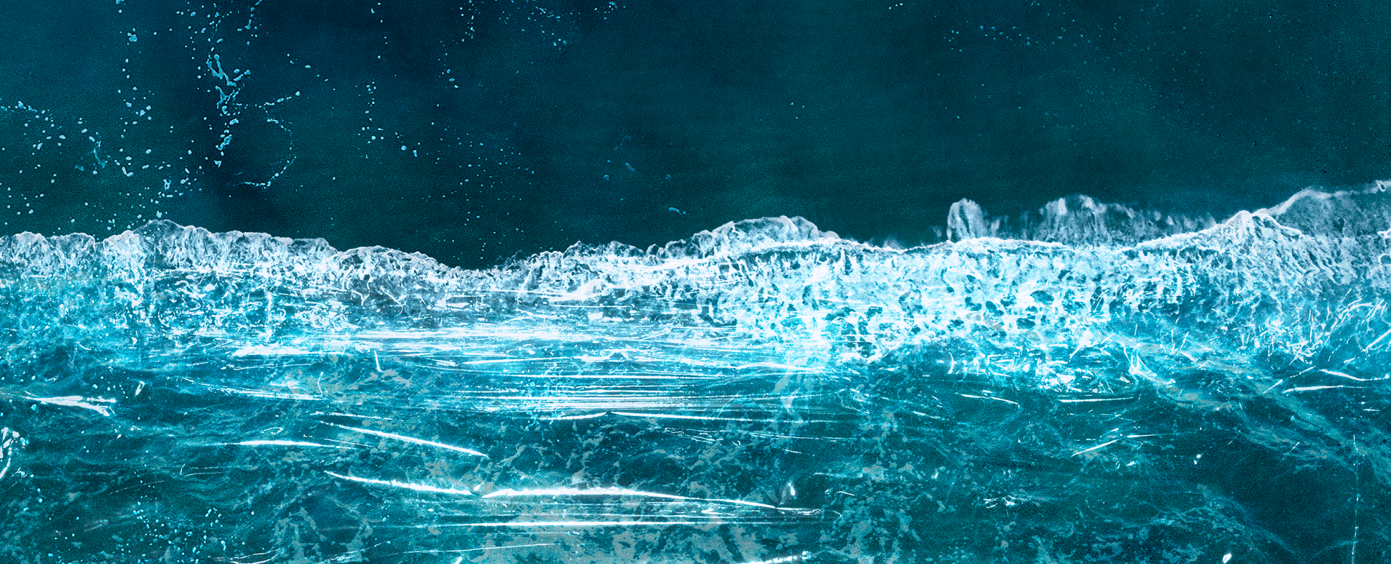 Wave rolling in
