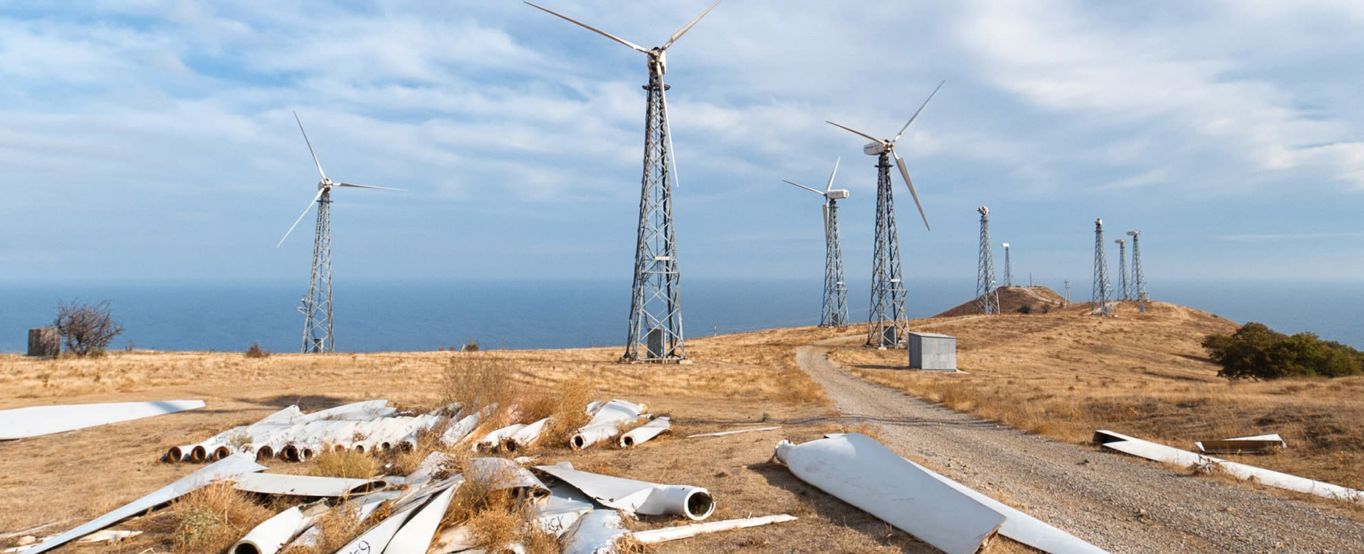 wind turbines