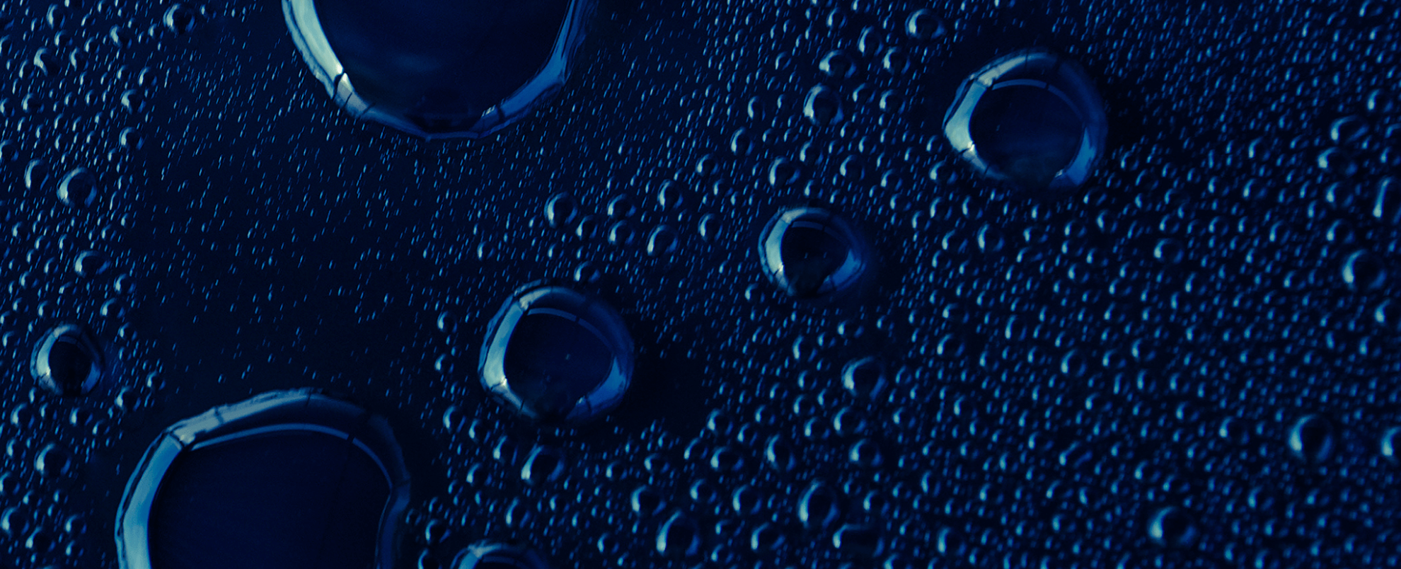 Water droplets