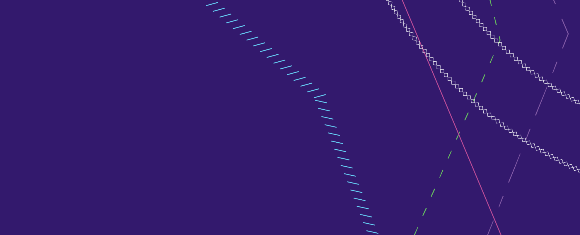 Colour pattern on purple background
