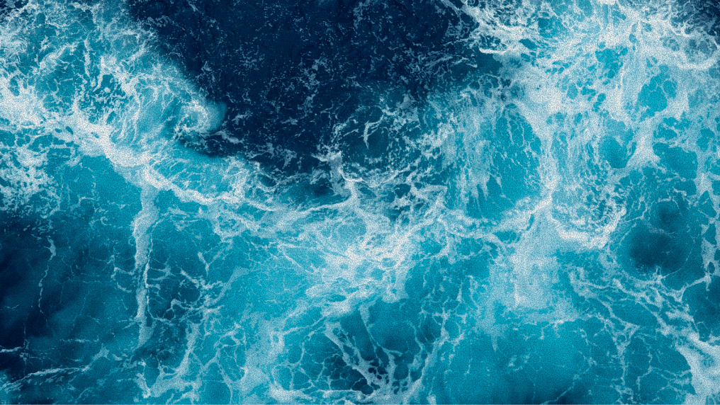 Ocean from above