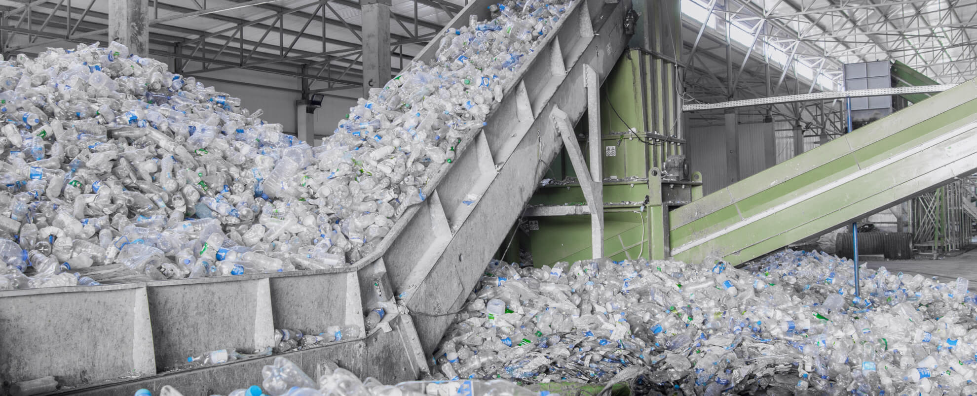 Picture of a recycling plant