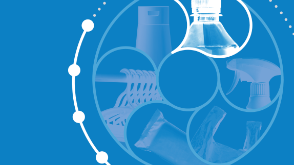 Abstract image showing products