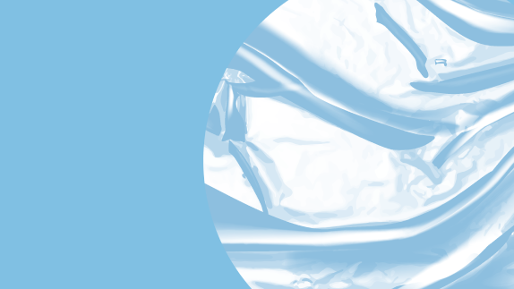 Abstract textured image on a light blue background