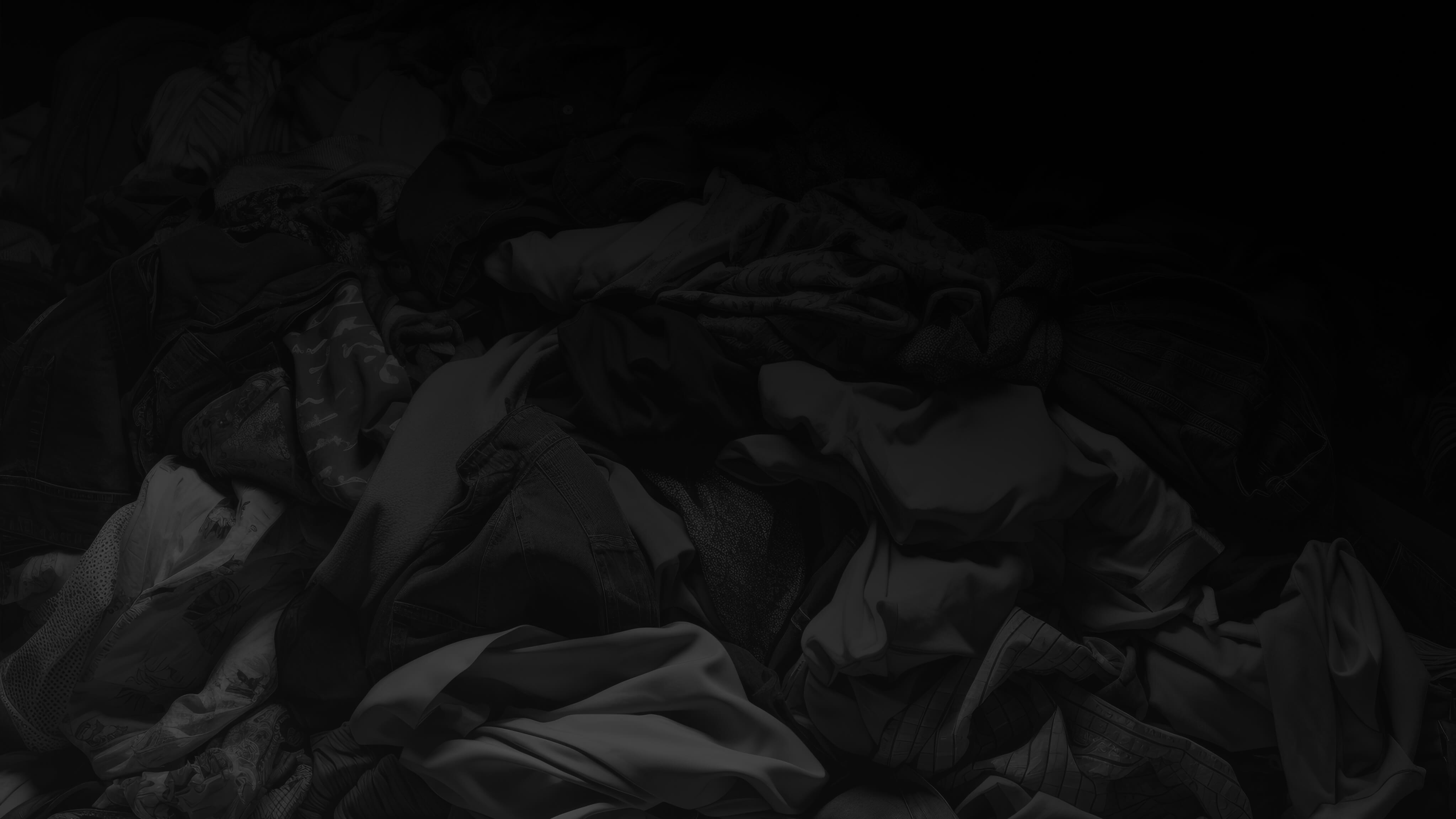 Clothes ready to be sorted