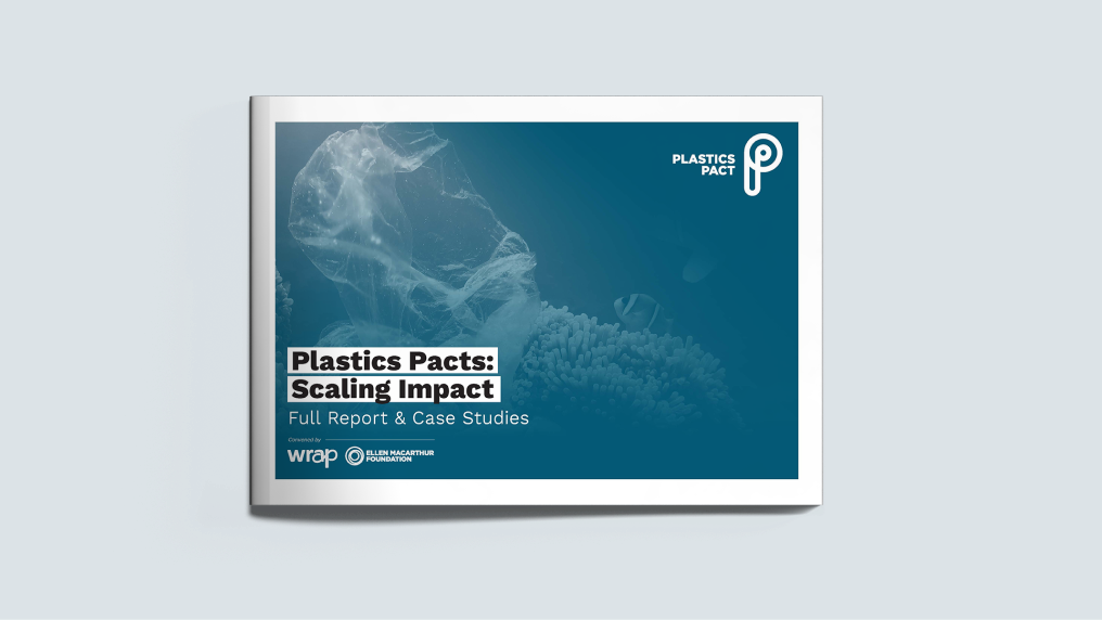 Scaling Impact Plastics Pact case studies report cover