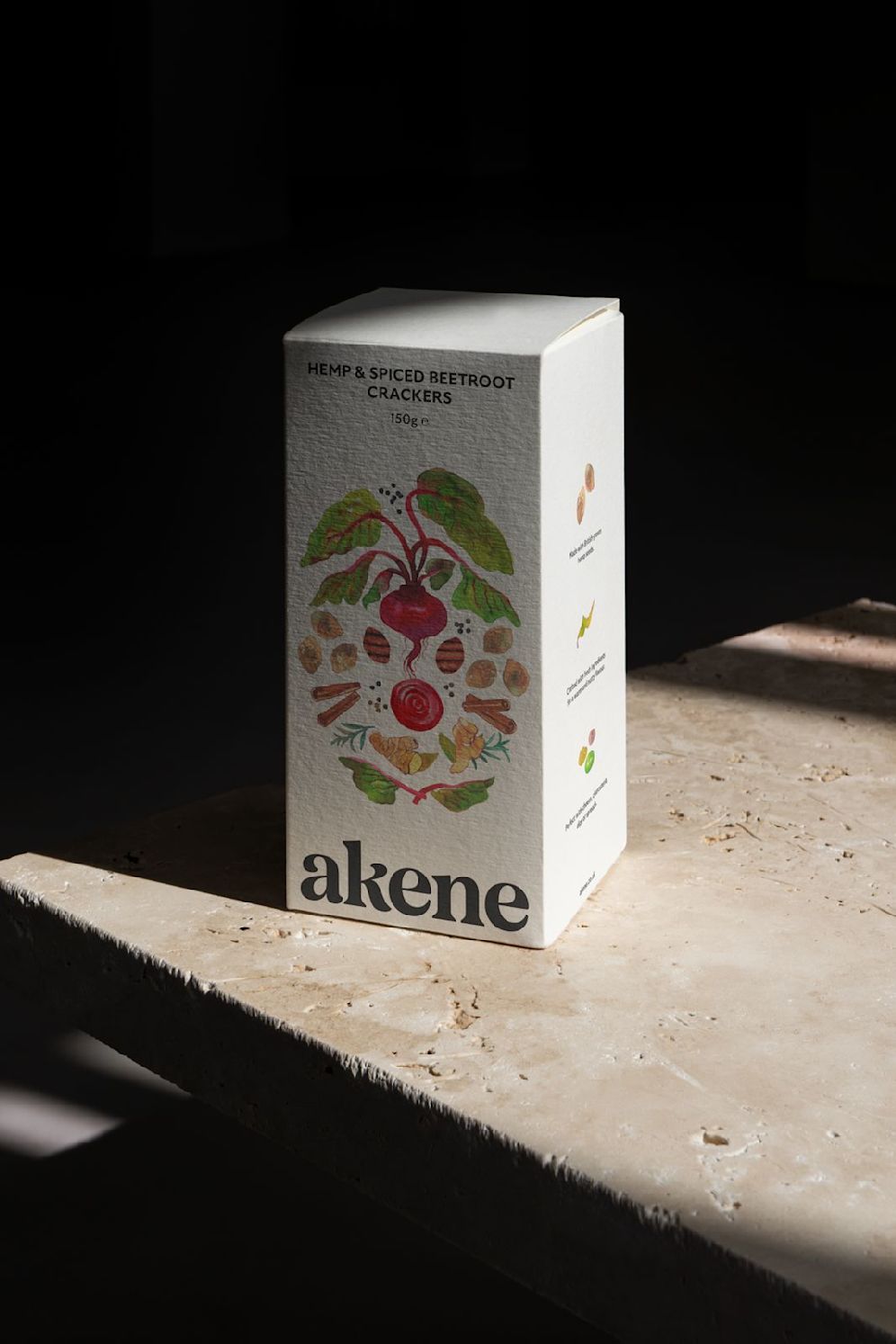 A image of box of crackers on a table.