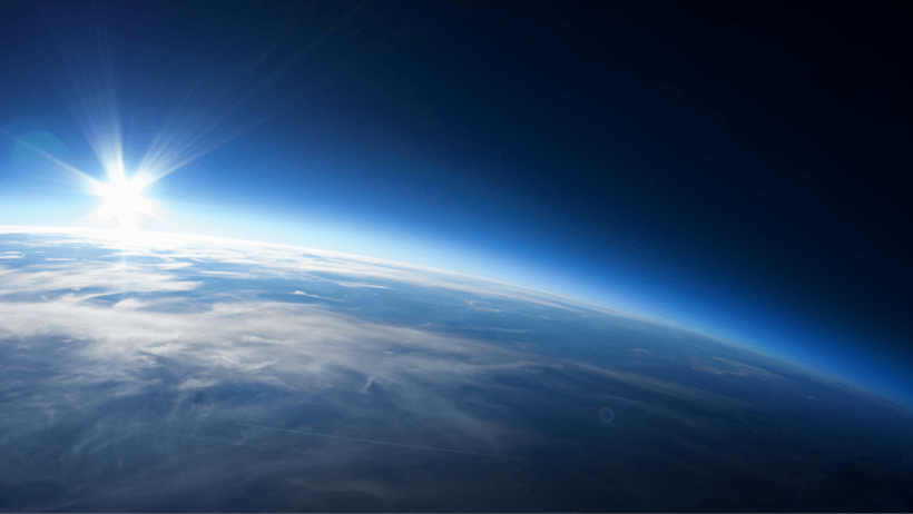 The earth from space