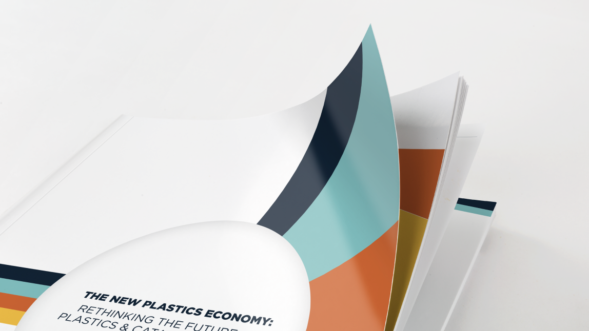 The New Plastics Economy Report front cover