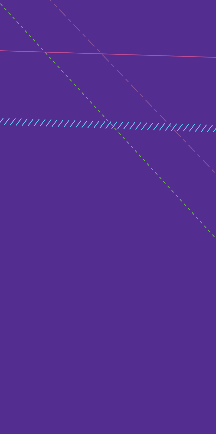 Pattern on purple background