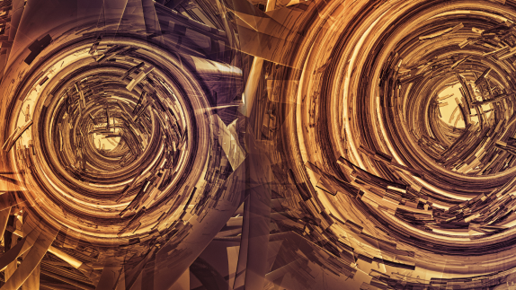 Abstract circular imagery