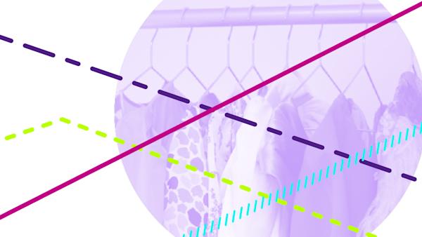 Purple circle with lines